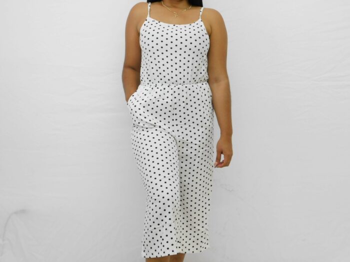One piece Dress with Dots
