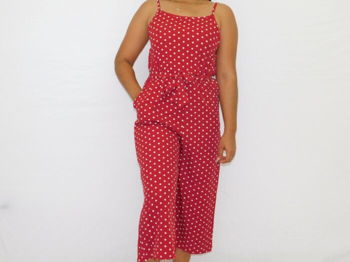 One piece Dress with Dots